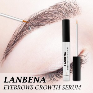 Lanbena eyebrow growth serum is longer, thicker, more voluminous, nourishes the eyebrows, lashes fast, powerful hair growth