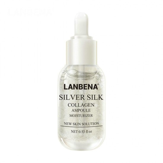 Silber Seide Kollagen Ampulle Lanbena Straffende Poren Serum Reparatur Revitalisierende Feuchtigkeitsspendende Pflegende Anti-Aging Hautpflege-952732826-Lanbena-Schönheit und Gesundheit. Alles für Schönheitssalons