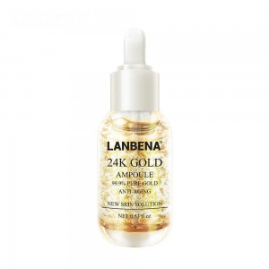 Lanbena24k gold ampoules, anti-wrinkle, anti-aging, moisturizing