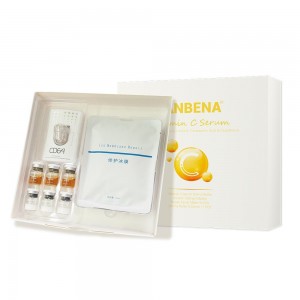 Nutrition kit for narrowing and removing melanin spots with vitamin C Lanbena Vitamin C Serum