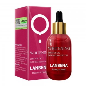 Whitening Etherische olie met vitamine C Lanbena Fade Dark Spots Voedende Verstevigende Anti-aging