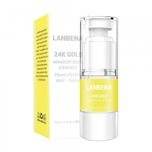 Makeup base, essence Lanbena 24K gold