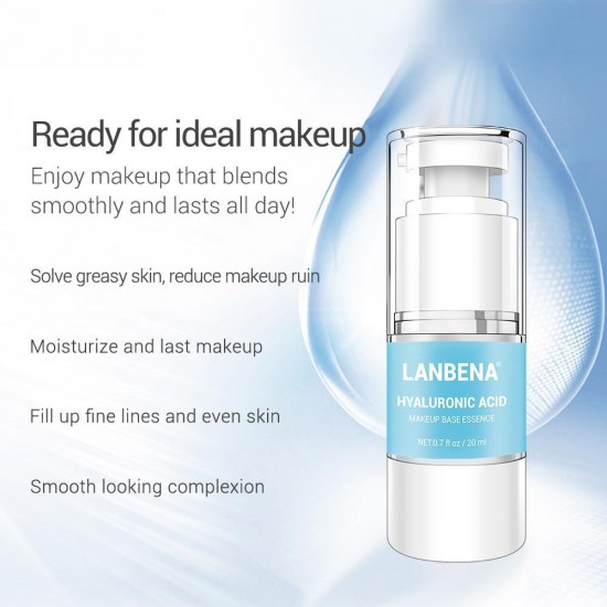 Base de maquillage à lacide hyaluronique Huile essentielle de Lanbena pour le visage-952732838-Lanbena-Beauté et santé. Tout pour les salons de beauté