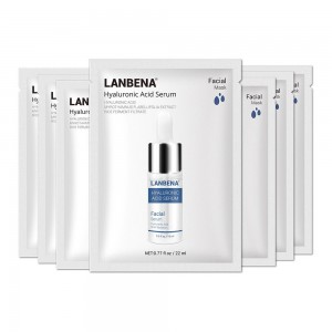 Lanbena Anti-aging hyaluronzuur Gezichtsmasker 7 stuks