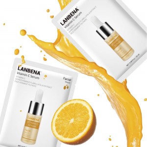 Whitening Hydraterende Gezichtsmasker met vitamine C Lanbena 1 pc