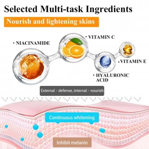 Vitamin C Lanbena 40ml Vitamin C Dunkle Flecken und Sommersprossen entfernen Serum Pflegende Hautpflege