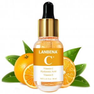 Vitamin C Lanbena 40ml Vitamin C Dunkle Flecken und Sommersprossen entfernen Serum Pflegende Hautpflege