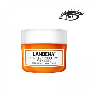 Sea buckthorn Lanbena eye cream brightens, brightens dark circles and removes bags anti-wrinkle anti-aging firming anti-puffiness