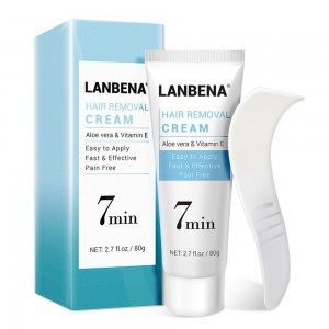 Lanbena hair removal cream depilation painlessly gentle effective epilator for fast hair removal