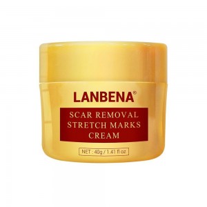  Crème réparatrice de cicatrice cicatrisation élimination des cicatrices Lanbena traitement de l'acné Anti points noirs rétrécissement des Pores blanchissant hydratant soins de la peau 40g