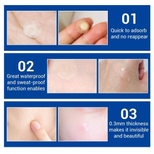  Traitement de l'acné Patchs de nuit Lanbena Pimple Traitement de nuit Masque pour le visage Soins de la peau Beauté