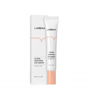 Eye serum soothing Lanbena Ectoin anti-allergic regenerating skin cells around the eyes.