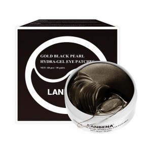 Lanbena black pearl eye patches, collagen pearl, 60pcs