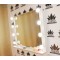 Зеркало для парикмахера, с рамой в белом цвете, MT100.80W, Гримерные зеркала,  Зеркала,Гримерные зеркала ,  купить в Украине