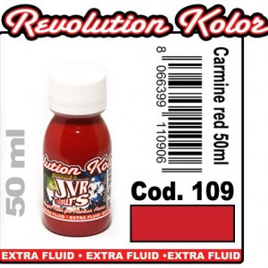 JVR Revolution Kolor, opaque carmine red #109,10ml