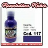 JVR Revolution Kolor, opaque violet #117,10ml, 696117/10, Краска для аэрографии JVR colors#nails,  Аэрография,Краска для аэрографии JVR colors#nails ,  купить в Украине