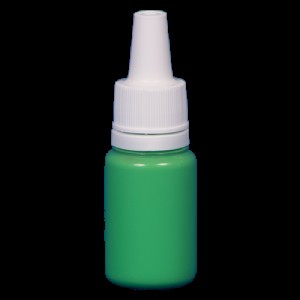 the water-based paint JVR Revolution Kolor, opaque light green 121, 10ml