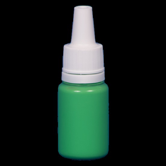 Tinta base aquosa JVR Revolution Kolor, verde claro opaco #121, 10ml-6701-JVR-Aerografia