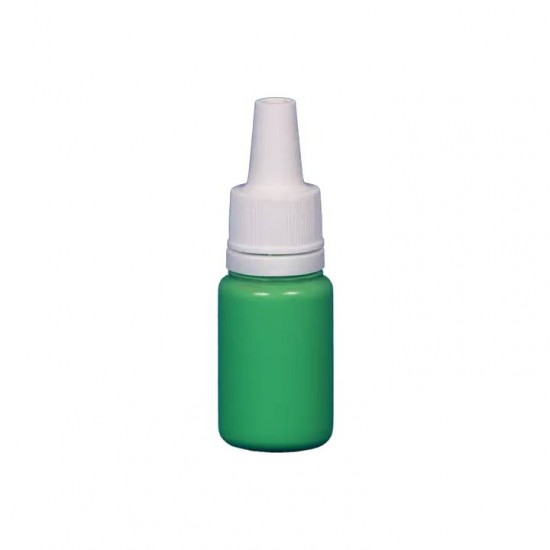 Tinta base aquosa JVR Revolution Kolor, verde claro opaco #121, 10ml-6701-JVR-Aerografia