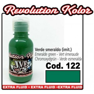  JVR Revolution Kolor, verde esmeralda opaco #122.10ml