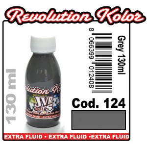 JVR Revolution Kolor, opaque gray 124, 10ml