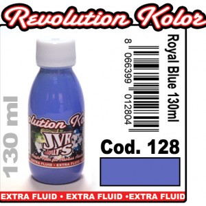 JVR Revolution Kolor, opaque royal blue #128, 10ml