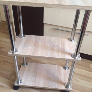 Cosmetic shelf / trolley for hairdresser