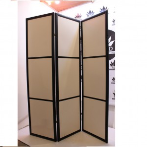 Screen-partition MDF + plastic 3 sections