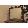 Гримерное зеркало, для макияжа  - коричневое, МT100.80B, Гримерные зеркала,  Зеркала,Гримерные зеркала ,  купить в Украине