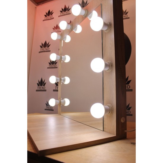 Гримерное зеркало для салона красоты или дома., MT70.70CP, Гримерные зеркала,  Зеркала,Гримерные зеркала ,  купить в Украине