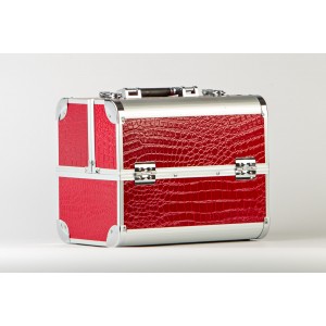  Trousse pour maquilleuse rouge