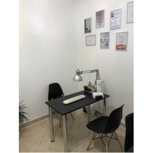 Tafel voor manicure