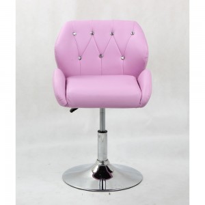 Hairdressing chair HC-949N in rhinestones