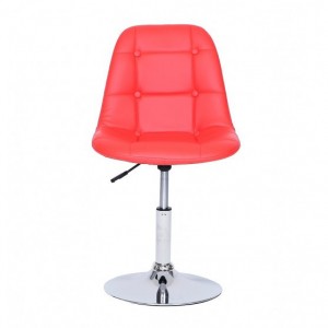 Kappersstoel HC-1801N rood