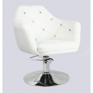 Cadeira de cabeleireiro HC-830H com acionamento hidráulico