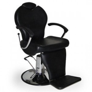  Fauteuil barbier homme B-17 noir