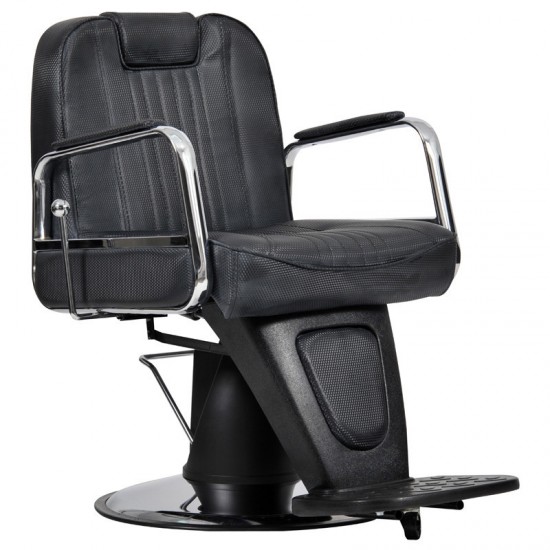 Мужское парикмахерское кресло Waszyngton Lux черное, WH5, Мужские парикмахерские кресла  Barber,  Кресла мастеров,Мужские парикмахерские кресла  Barber ,  купить в Украине