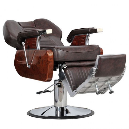Мужское парикмахерское кресло Ambasciatori коричневое, WH8, Мужские парикмахерские кресла  Barber,  Кресла мастеров,Мужские парикмахерские кресла  Barber ,  купить в Украине