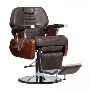 Fauteuil barbier Ambasciatori pour homme marron