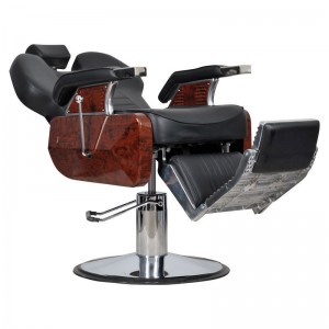 Ambasciatori barber chair for men black