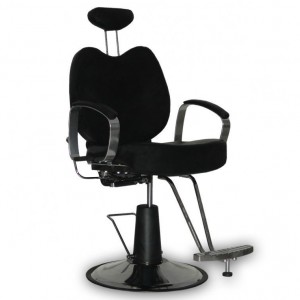 Мужское парикмахерское кресло B-15 черное