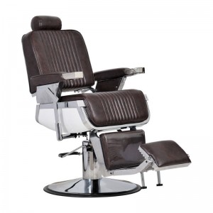 Мужское парикмахерское кресло Barber коричневое
