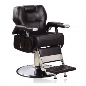 Sillón de barbero James para hombre.