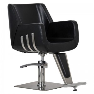  Fauteuil barbier Enzo noir