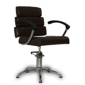 Cadeira de cabeleireiro Italpro marrom