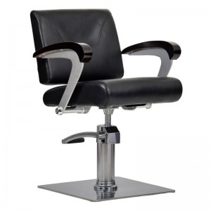  Fauteuil de coiffure Kubik noir