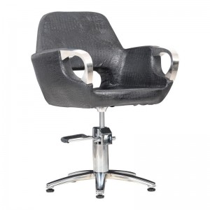 Fauteuil de coiffure Mediolan Acier