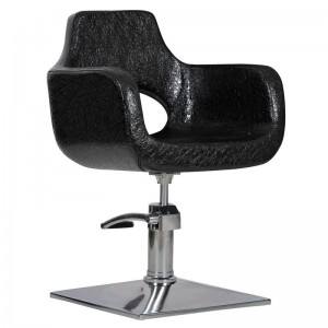 Cadeira de cabeleireiro Mediolan black crocodile