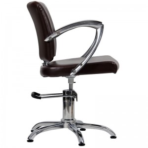 Hairdressing chair Palermo brown
