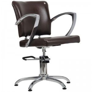  Fauteuil de coiffure Palermo marron